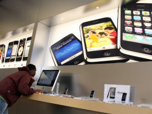 Un magasin Apple aux États-Unis