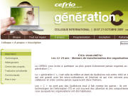 Colloque G�n�ration C