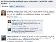 Groupe Facebook pour lutter contre la collusion dans le secteur de la construction