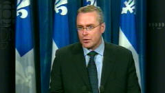 Le ministre Claude Béchard
