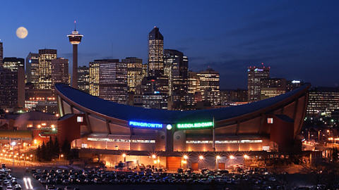 Le Saddledome de Calgary
