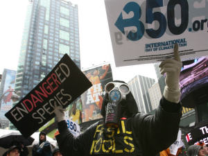 Une manifestation à New York
