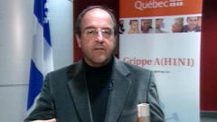 Le Dr Alain Poirier, directeur national de la Santé publique du Québec Le Dr Alain Poirier, directeur national de la Santé publique du Québec