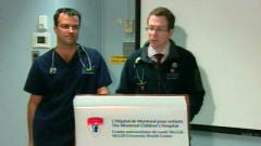 Les docteurs Michael Arseneault et Harley Eisman