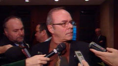 Le pr�sident de la FTQ, Michel Arsenault