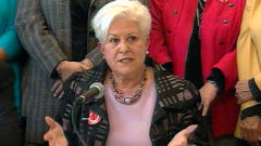 La chef de Vision Montréal Louise Harel.