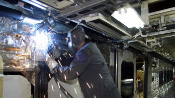 Usine de Bombardier � la Pocati�re