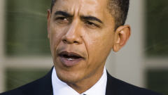 Le pr�sident am�ricain Barack Obama.