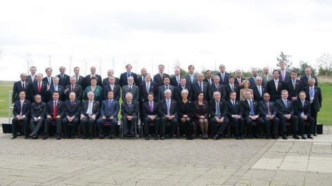 Les participants du G20 Finances