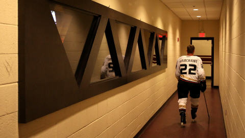 Todd Marchant dans le Jobing.com Arena