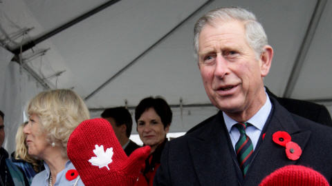 Le prince Charles et la duchesse Camilla � Vancouver