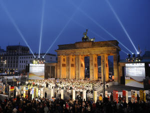 La porte de Brandebourg à Berlin