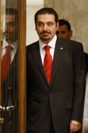 Le premier ministre libanais, Saad Hariri