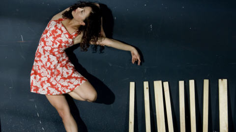 La danseuse Kristina Chan dans un extrait de Construct