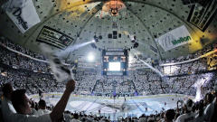 Le Mellon Arena, pendant les séries 2009