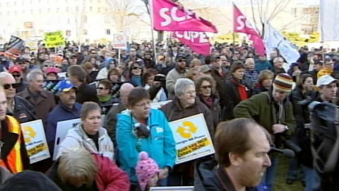 Manifestation, Fredericton
