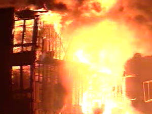 Incendie dans un immeuble du quartier Rosemont, à Montréal