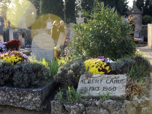 La tombe d'Albert Camus