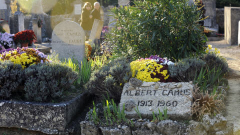 La tombe d'Albert Camus