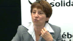 Fran�oise David, co-chef de Qu�bec solidaire