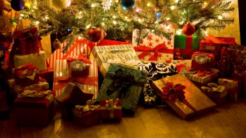 Cadeaux sous l'arbre de No�l