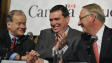 Raymond Bachand, Christian Paradis et G�rald Tremblay