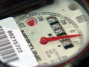 Un compteur d'eau