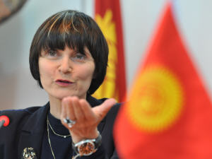 La ministre suisse des Affaires étrangères Micheline Calmy-Rey