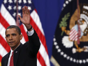 Le président Obama prononce son discours sur l'Afghanistan.