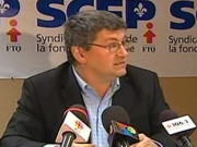 Denis Bolduc, pr�sident du syndicat des employ�s du Journal de Qu�bec