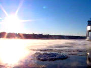 froid sur le fleuve