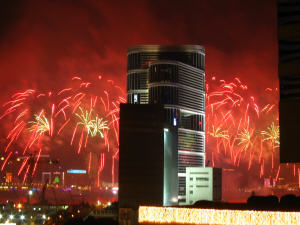 Feux d'artifice � Shanghai