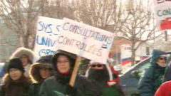 Manifestation à Québec
