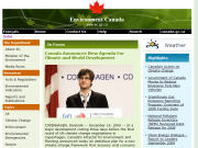 Faux site d'Environnement Canada