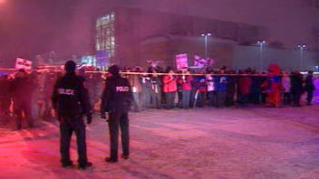 Manifestation nocturne