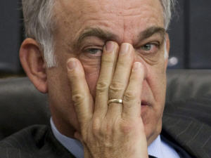 Le président du CRTC Konrad von Finckenstein lors des audiences en novembre 2009