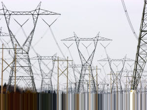 Des lignes de transport électrique