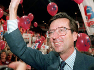 Robert Bourassa, en 1983