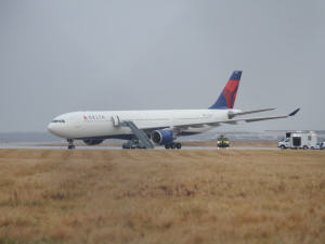 L'avion de Delta Air Lines