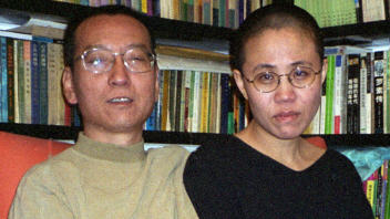 Le dissident chinois Liu Xiaobo et sa femme, Liu Xia