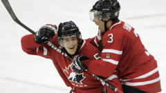 Marco Scandella (� gauche), au mondial junior
