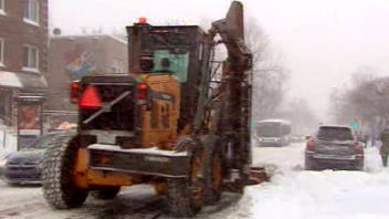 D�neigement � Montr�al