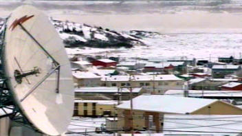 Village autochtone dans le Nord du Qu�bec