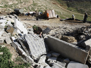 Une vingtaine de maisons palestiniennes ont été rasées à Tana, dans le nord de la Cisjordanie.