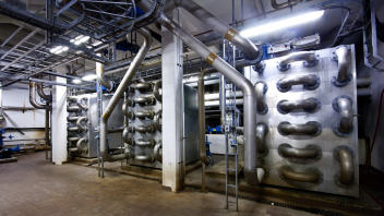 Usine de biométhanisation, à Oslo