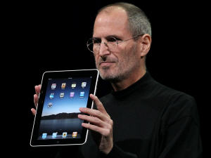 Steve Jobs présente l'iPad