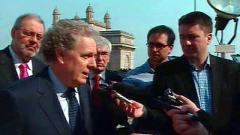 Jean Charest en mission économique à Mumbai.