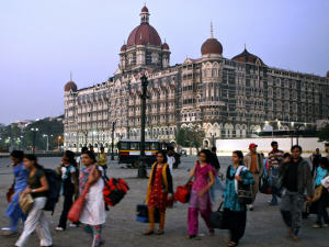 L'hôtel Taj Mahal à Mumbai, en Inde