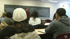 Classe d'un collège de l'Ontario