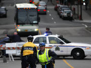 Plusieurs routes sont ferm�es � Vancouver